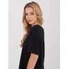 Palaidinė juoda MJ – elegancijai ir patogumui kasdienai.