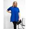 Palaidinė moterims plus size kobalto spalvos
