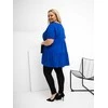 Palaidinė moterims plus size kobalto spalvos