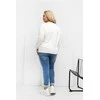 Palaidinė moteriška ecru spalvos plus size RV