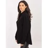 Palaidinė moteriška juoda oversize