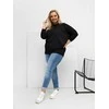 Palaidinė moteriška juoda plus size RV