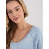 Palaidinė moteriška oversize šviesiai mėlyna