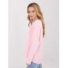 Palaidinė moteriška oversize šviesiai rožinė
