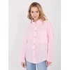 Palaidinė moteriška oversize šviesiai rožinė