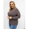 Palaidinė moteriška ruda plus size RV