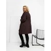 Palaidinė moteriška tamsiai ruda plus size RV