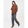 Palaidinė oversize ruda