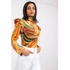 Palaidinė su raukiniais Italija Moda