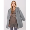 Paltas moterims -IT-PL-20238.23-ciemny pilka