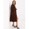 Paltas moterims -IT-PL-80320.65-ciemny ruda