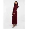 Paltas moterims -IT-PL-97035.16-ciemny raudona