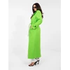 Paltas moterims IT-PL-97035.16-fluo žalia