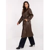 Paltas moterims IT-PL-A8393.81-ciemny ruda