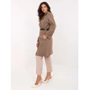 Paltas moterims -IT-PL-FL5712.84-ciemny bezowy
