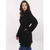 Paltas moteriškas juodas elegantiškas