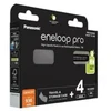PANASONIC ENELOOP PRO AAA 930mAh 4 vnt. + dėžutė