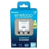 PANASONIC Kompaktiškas įkroviklis + 2x AA ENELOOP 2000 mAh