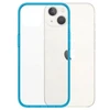 Panzer Glass PanzerGlass Clearantibacterial Military Grade certificate Apple iPhone 13 / 14 / 15 - dėklas telefonui skaidrus ir mėlynos spalvos