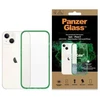 Panzer Glass PanzerGlass Clearantibacterial Military Grade certificate Apple iPhone 13 / 14 / 15 - dėklas telefonui skaidrus ir žalios spalvos