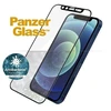Panzer Glass PanzerGlass E2E mikrolūžių antibakterinis stiklas su Swarovsky Crystal fotoaparato dangteliu Apple iPhone 12 mini - su Juodas rėmeliu