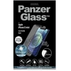 Panzer Glass PanzerGlass E2E mikrolūžių antibakterinis stiklas su Swarovsky Crystal fotoaparato dangteliu Apple iPhone 12 mini - su Juodas rėmeliu