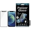 Panzer Glass PanzerGlass E2E mikrolūžių antibakterinis stiklas su Swarovsky Crystal fotoaparato dangteliu Apple iPhone 12 mini - su Juodas rėmeliu