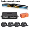 Parkavimo sistema su 4 davikliais
