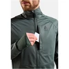 Pašiltinta bėgimo striukė Odlo Zeroweight Pro Warm Reflective, žalia