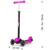 Paspirtukas SCOOTER Little Star rožinis