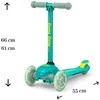 Paspirtukas SCOOTER Zapp mėtos spalvos