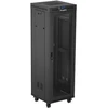 LANBERG Rack spintelė 19 laisvai stovinti 37U 600x600 plokščia pakuotė su tinklelio durelėmis LCD juodas