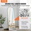 VEVOR Didelis veidrodinis arkinis veidrodis 165x55 cm