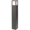 Pastatomas lauko šviestuvas BRICK, E27, tamsiai pilkas, IP54, 9644
