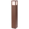 Pastatomas lauko šviestuvas BRICK, E27, rūdžių sp., IP54, 9645