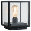 Pastatomas lauko šviestuvas VITRA, E27, juodas, IP54, 9109