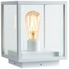 Pastatomas lauko šviestuvas VITRA, E27, baltas, IP54, 9108