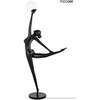 Pastatomas šviestuvas HUMAN BALLERINA, E27, juodas