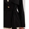 Moteriškas juodas paltas