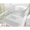 Patalynės komplektas 2 dalių pilkas Little Prince/Princess – jaukumui ir saldžiam miegui.