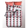 DecoKing Patalynės komplektas BASIC GEO 135x200 + 80x80 cm