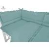 KIECZMERSKI Patalynės komplektas C-2 ROYAL su raukšlėmis 135x100 Nepalo žalia