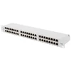 Lanberg Patch Panel 48 port 1U 19" kat.6 FTP ekranowany pilka