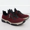 Patogūs moteriški bordo batai Rieker 45973-36