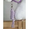 Super Hobby Horse Pavadėlis hobi arkliukui, dviguba virvė, violetinis