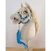 Super Hobby Horse Pavadėlis ir kamanos hobby horse , turkio spalvos