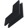 Paviršinio magnetinės sistemos ZAMBELIS MAGNETIC 5MM bėgelio vertikalus kampinis sujungimas, matinės juodos sp., 2513