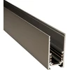 Paviršinis magnetinės sistemos ZAMBELIS bėgelis, tamsaus sidabro sp., 48V, 1m, 2082NCK-1