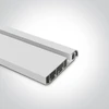 Paviršinis profilis, baltas, 2m, komplektuojamas su dangteliu ir užbaigimais, 8mm LED juostai, 7922/W
