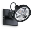 Lubinis šviestuvas Ideal Lux Ceiling lamp with 1 light GLIM, GU10, antracite